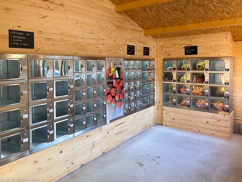 distributeur chalet fermier larde